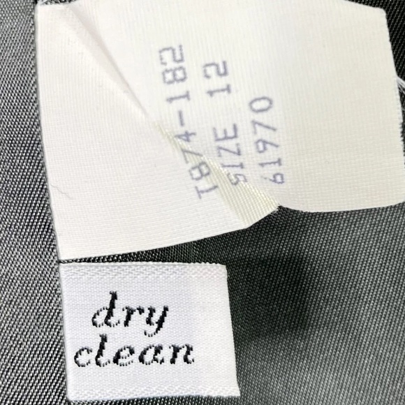 Pendleton Coat Women’s Size 12 100% Virgin Wool Long Gray Vintage - Picture 7 of 13